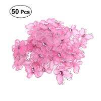 100pcs/50pcs Sheer Mesh Wire Glitter with