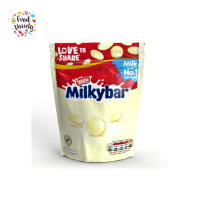 [Best Before 30/Aug/2023] Nestle Milkybar Chocolate Buttons 94g เนสท์เล่ มิลค์กี้ บาร์ บัตตอน นมอัดเม็ดรสไวท์ช็อกโกแลต 94 กรัม