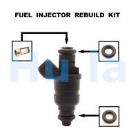 หัวฉีดน้ำมันเชื้อเพลิงบริการชุดซ่อมกรอง Orings ซีล G Rommets สำหรับ VW ด้วงกอล์ฟ MK4 BORA Jetta ออดี้ A3 1.6 078133551AC