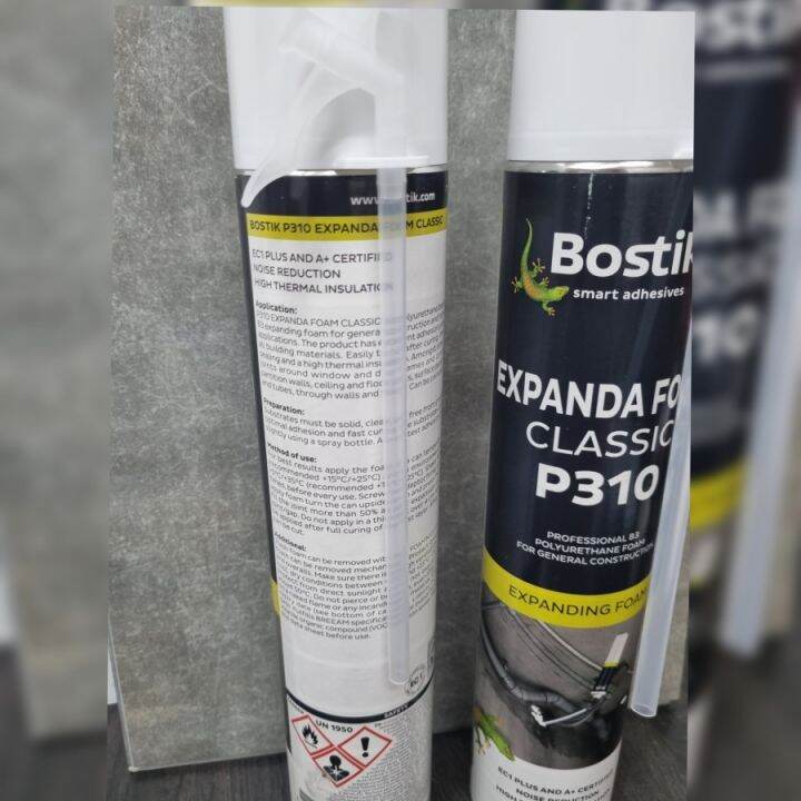 Bostik P310 Expanda Foam Classic 750ml Expand Expanding Filler Peredam ...