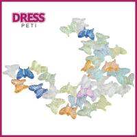 PETI DRESS 15มม. ค่ะ ลูกปัดผีเสื้อ มีสี อะคริลิค ดีไอวาย กลุ่มขนาดใหญ่มาก สำหรับเครื่องประดับอัญมณี