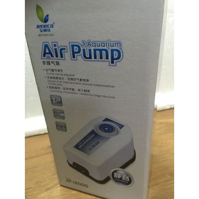 Air pume ปั้มลม อ๊อกซิเจนในตู้ปลา 2 หัว ปรับความแรงได้ รุ่น AP-12000