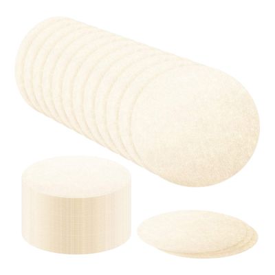 500 Pcs Replacement Paper Filters Round Coffee Maker Filters Disposable for Aerobie Aeropress Coffee and Espresso Makers