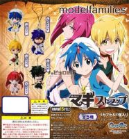 Magi Magi Swing Mascot Gashapon กาชาปอง พวงกุญแจการ์ตูน Magi The Labyrinth of Magic เมไจ อาละดินผจญภัย งานแท้จากญี่ปุ่น