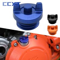 ฝาปิดปลั๊กเติมน้ำมันเครื่อง CNC สำหรับรถจักรยานยนต์สำหรับ EXC EXCF KTM SX SXF XC XCW XCFW SXS MXC สำหรับ Husqvarna TC TE TX FC FE FX