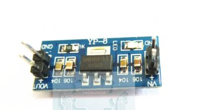 【Stylish】 LM1117 AMS1117 3.3V เปิด3.3V DC-DC สเต็ปดาวน์โมดูลแหล่งจ่ายไฟสำหรับราสเบอร์รี่ Arduino