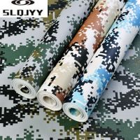 ☈ Camouflage Wallpaper Sea Blue Forest Green Wallpaper Army Fan Mosaic Cosplay Featured Background Wall Stickers