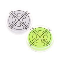 32x7mm Bulls-eye Bubble Degree Marked Surface Spirit Level For Camera Circular