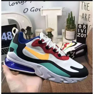 NEW Nike Air Max 270 React Bauhaus Shoes Multicolor Men's