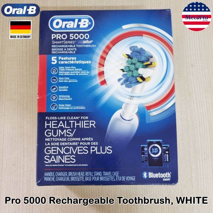 Oral-B® Pro 5000 Smart Series Rechargeable Toothbrush With Bluetooth อ ...