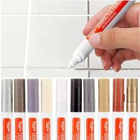 1/2/3PCS Waterproof White Grout Tile Pen Wall Grout Restorer Marker Pen For Bathroom Wall Floor Decontamination Seam Repair Pens