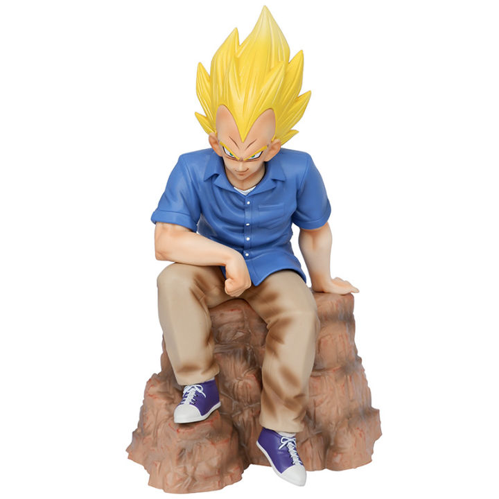 Dragon Ball Vegeta IV Action Figure Super Saiyan Casual Wear Model Dolls Toys For Kids Gifts Collections