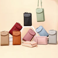 PU Wallet Purse Bag Clutch Case Crossbody Cell Phone Bag Women Girls Shoulder Handbag Leather Pocket Pouch bolso monedero