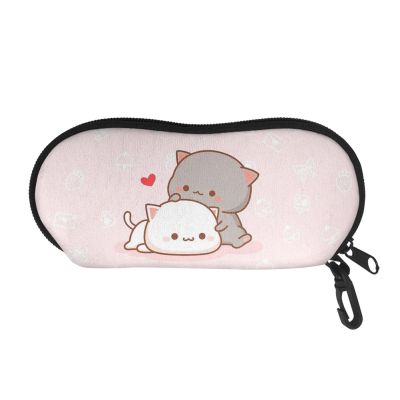 【CW】 Eyeglasses Protector Cartoon Print Kids Spectacle Reading Glasses Cases Carry