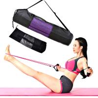 Portable Yoga Mat Breathable Mesh Bag Oxford Fabric Storage Bag Multi Functional Backpack Mesh Bag Yoga Supplies Yoga Bag