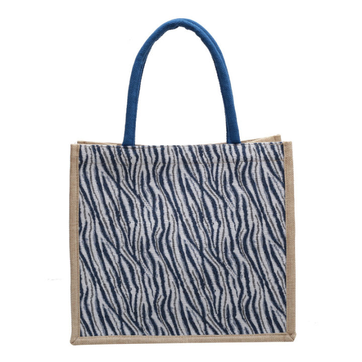 large-capacity-versatile-retro-tote-bag-womens-new-fashion-linen-commuter-shoulder-bag-fashion-portable-shopping-bag