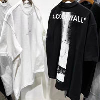 2023ใหม่ ACW เสื้อยืด Conslation Letter พิมพ์ A-COLD-WALL High Street แฟชั่นผู้ชายผู้หญิงแขนสั้น T เสื้อ Real Photos