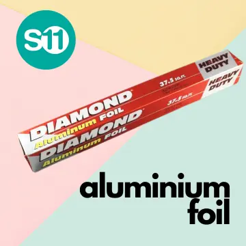 KRIEITIV Aluminum Foil 1.47 feet Width 164 feet Length (241 Square Feet)  Pure Aluminum Tin Foil Roll for Cooking,Baking and BBQ : : Kitchen