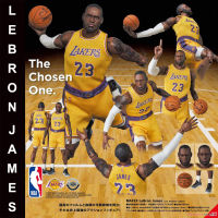 Figma ฟิกม่า NBA จาก Basketball Players Los Angeles Lakers นักบาส บาสเก็ตบอล ทีมบาสเกตบอล ลอสแอนเจลิสเลเกอส์ LeBron James เลอบรอน เจมส์ Ver Action Figure แอ็คชั่น ฟิกเกอร์ Anime Hobby โมเดล ตุ๊กตา อนิเมะ การ์ตูน มังงะ ของขวัญ ขยับได้ Doll manga Model