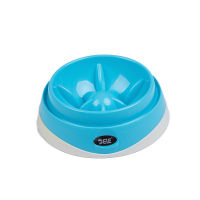 Pet Dog Cat Bowl Slow Feeder Bowl Dishes Durable Preventing Choking Pet Slower Food Feeding Dish Plastic Dog Bowl