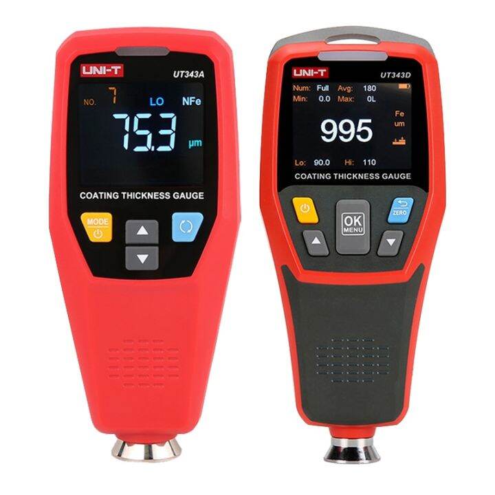 UNIT UT343A UT343D Composite Coating Digital Thickness Gauge