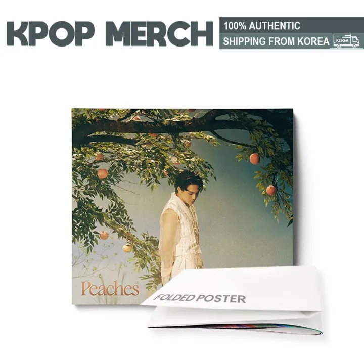 Kai The 2nd Mini album [Peaches] Digipack ver. + Folded Poster