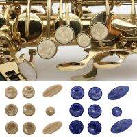 9 Pcs Saxophone Buttons Inlays Tenor Soprano Sax Parts Pearls Accessories