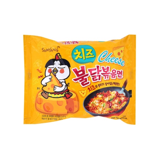 Mì khô gà cay samyang vị phô mai gói 140g - ảnh sản phẩm 1