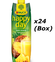 Rauch Happy Day Pineapple เร้าช์ แฮปปี้ เดย์ น้ำสับปะรดจากประเทศออสเตรีย (x24 กล่อง)