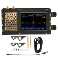 Malachite DSP SDR Receiver, 50KHz to 2GHz 3.5 Inch Touchscreen Support 2 Antenna Shortwave Radio,with Cooling Hole