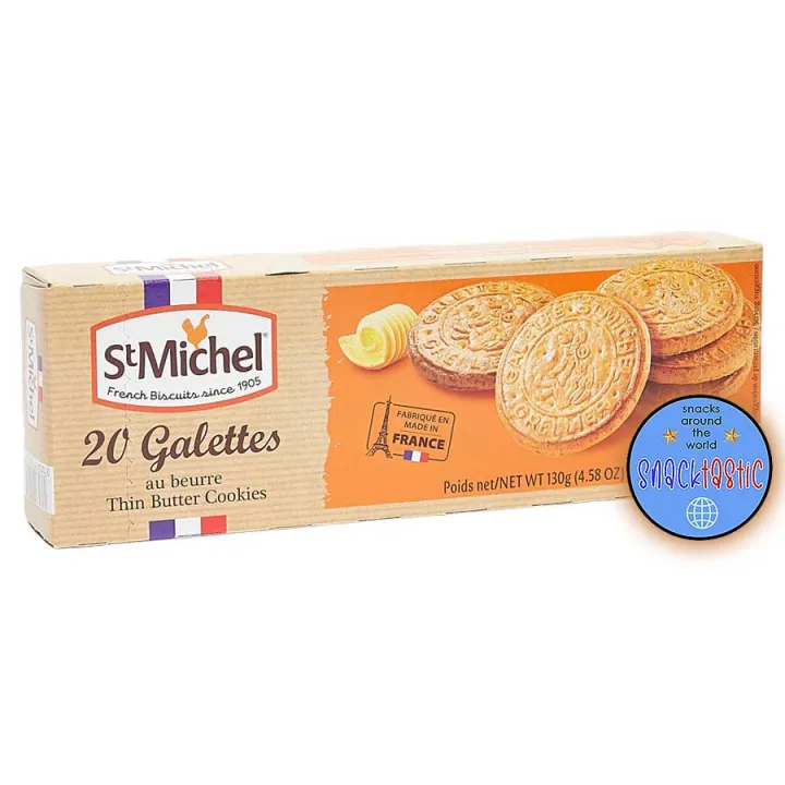 St Michel 20 Galettes Thin Butter Cookies 130g | Lazada PH