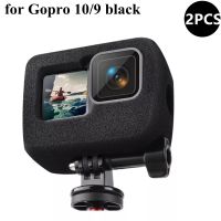 Windshield Wind Noise Reduction Sponge Foam Case For GoPro HERO 10 9 Cover Housing For Gopro Hero 10 Action Camera Accessorie