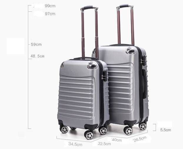 กระเป๋าเดินทาง-20-นิ้ว-กระเป๋าล้อลาก-กระเป๋าเดินทางล้อลาก-กระเป๋าขึ้นเครื่อง-8-ล้อคู่-หมุนได้-360องศา-กระเป๋าพกพา