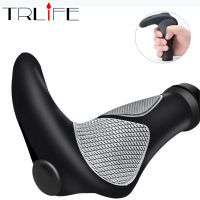 Trlife คุณลักษณะ Grips ยางกันลื่น MTB Handlebar Grip อลูมิเนียมอัลลอยด์จักรยาน accessore View Grip grippings BMX Grip