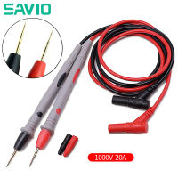 SAVIO 20A 1000V หัววัดขาตะกั่วทดสอบ,สำหรับมัลติมิเตอร์ดิจิตอลเข็มเครื่องทดสอบหลายเมตรสายตะกั่ว