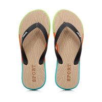 HOT11★Fashion Summer Rubber Sandals Flip Flops Women Men Leopard Slippers Ladies Shoes Indoor Outdoor Flip-Flops Beach Flat Slides