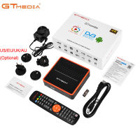 GTMEDIA GT Combo 9.0แอนดรอยด์ + DVB-S2X-T2 /C ATSC-C ISDBT (J.83B) GTCombo Decoder 4K เครื่องรับสัญญาณทีวีดาวเทียม Smart HD TV Set Top Box