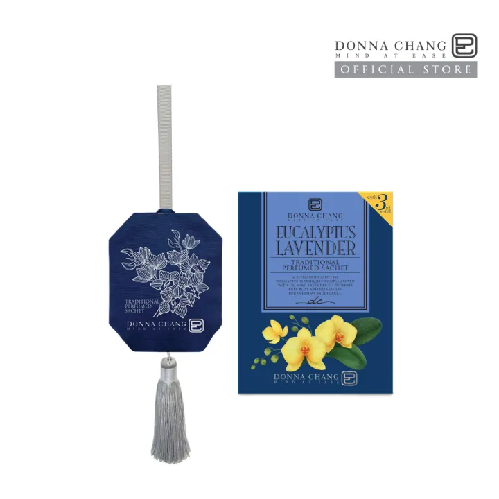 EUCALYPTUS LAVENDER PERFUMED SACHET 60G [Room/Car air freshener