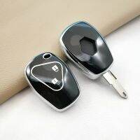 ♤ 2 Button TPU Remote Key Case Cover For Nissan Almera For Renault Clio Dacia Logan Megane Espace Kangoo Duster Twingo Accessories