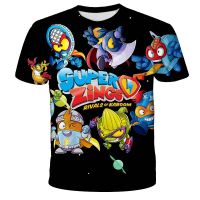 Super Zings T Shirt Kids Toddler Anime Game Streetwear Short Sleeve Childrens T-Shirt Superzings Tshirt Children Clothes Tops