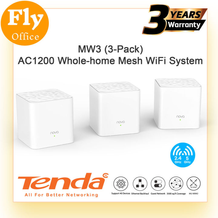 Tenda Mesh System Nova MW3 (3 pack)