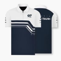 Most popular racing clothes 2022 New F1 Racing Suit AlphaTauri Racing F1 Jersey Summer Unisex Short Sleeve Polo Shirt