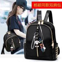 ◎korea  กระเป๋าเป้สะพายหลัง กระเป๋าสะพายหลังผู้หญิง backpack women TB30(black)◈