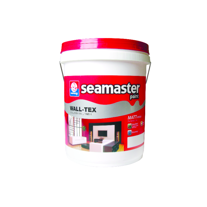 Seamaster Wall-Tex Emulsion Paint 7700 - Interior Wall Surface Paint ...