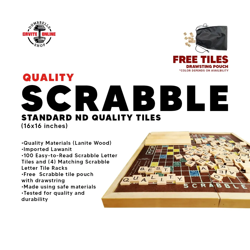 Scrabble Quality Wooden Foldable Game Board | Lazada PH