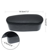 Black Car Door Box For Universal Storage Center Armrest Console Leather Arm Rest Cup Holder Elbow Support Organizer Rest