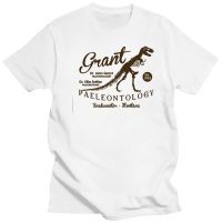 Large mens short sleeves Dr Grant Paleontology Tshirt Inspired Dinosaur Park Retro Film Newt Shirts New Men Cotton Tshirt 4XL.5XL.6XL