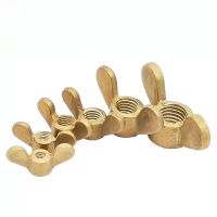 1/5/10/20pcs Butterfly Nut Brass M3 M4 M6 M8 M10 M12 Hand Tight Nut DIN315 GB62