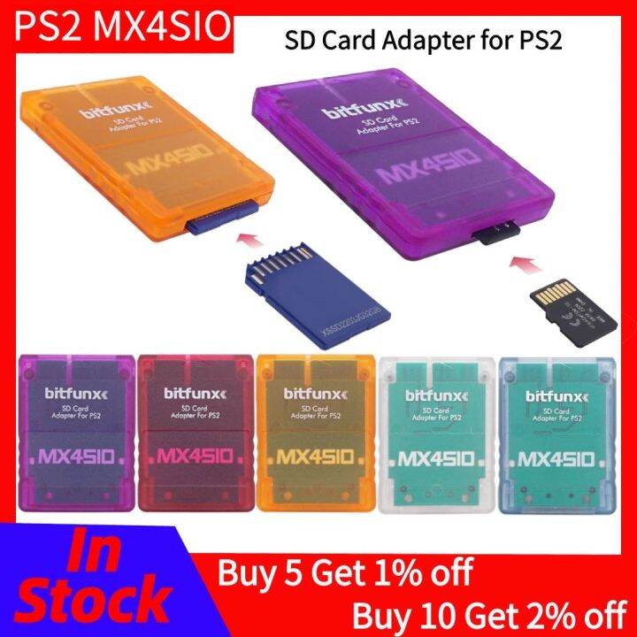 Mx4sio Sio2sd Sd Card Adapter For Ps2 Sony Playstation 2 Consoles Mx4sio Sio2sd Sd Card Adapter For Ps2 Sony Playstation 2 Consoles