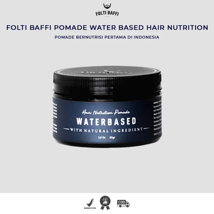 Pomade Yang Tidak Merusak Rambut Folti Baffi Pomade Water ...